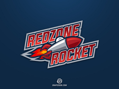 Redzone Rocket branding design esport gaming identity logo logotype mascot sport sports