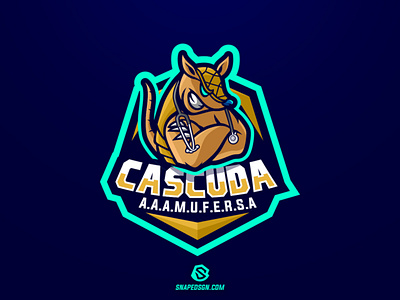 Cascuda branding design esport gaming identity logo logotype mascot sport sports