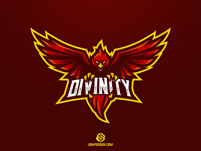 Divinity branding design esport gaming identity illustration logo mascot sport twitch