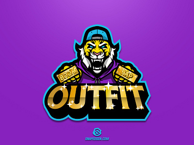 Outfit branding design esport gaming identity illustration logo mascot sport twitch