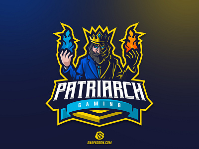 Patriarch Gaming branding design esport gaming identity illustration logo mascot sport twitch