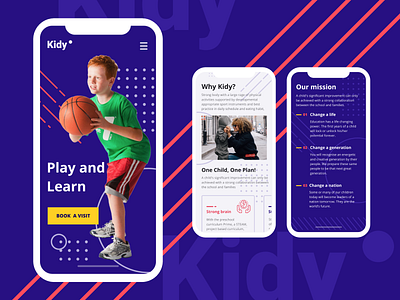 Kidy School - Mobile web