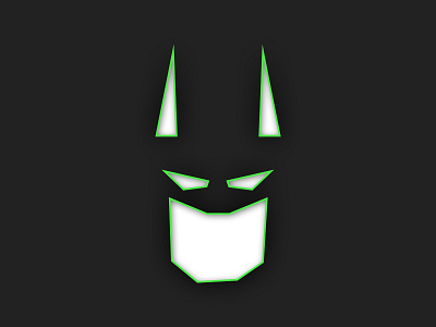 BATMAN MASK | PRINT abstract creative design fashion icon illustration photoshop typography vector