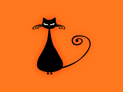 BLACK CAT | PRINT abstract creative design fashion icon illustration photoshop typography vector web