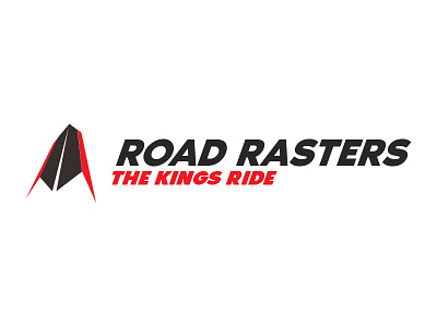 ROAD RASTER | The Kings Ride abstract app branding creative design fashion flat icon illustration logo typography vector web