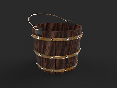 Bucket Modeling in Maya