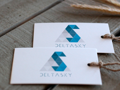 Delta Sky: logo design ceiling delta logo russia sky sochi triangle