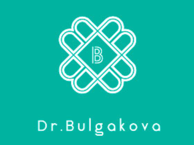 Dr. Bulgakova beauty cosmetology doctor logo medicine moscow