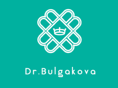 Dr. Bulgakova, Moscow: crown version beauty cosmetology crown doctor logo medicine moscow