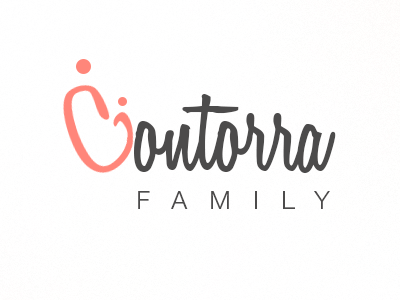 Contorra Family new logo, final version capital letter care contorra family friendship logo people rebranding russia sochi support