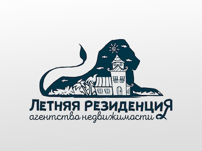 Summer Residence (realty agency logo), ver. 1