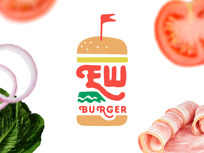 EshBurger, version 3 burger dzhubga fastfood lineart liquid logo russia shop