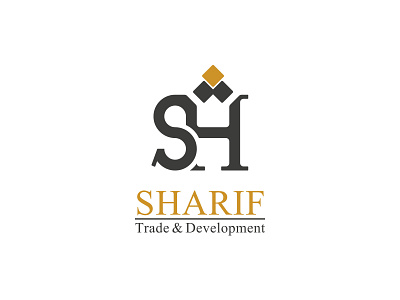 Sharif Trade Development brand brand identity branding design illustrator logo logodesign logotype typogaphy vector