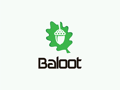 Baloot (Oak) - English identity branding design illustration illustrator logo logotype typogaphy vector
