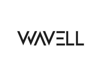 Wavell Logo desing dj logo logotype minimal minimalist logo type typography