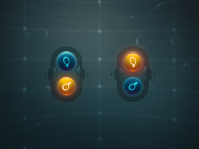 [NEW] Character Create Flow buttons female futuristic male space tech wildstar