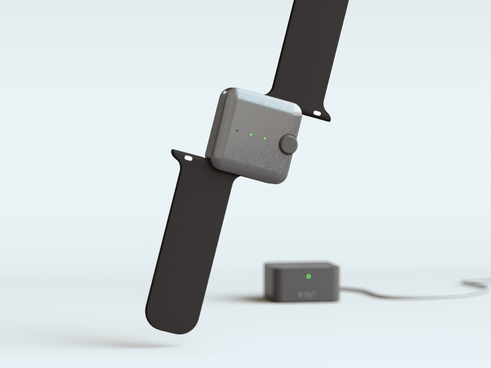 Steady band - Product Design concept design modo product design render smartband smartwatch vray
