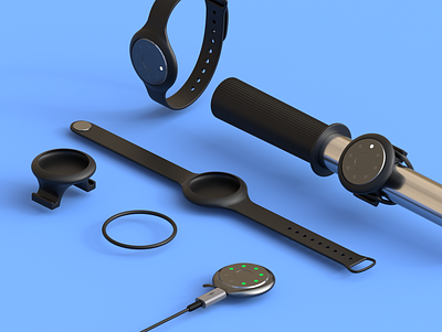 Around You - Product Design 3d design foundry illustration modeling modo product product design render rendering smart smartband v ray vray wearable