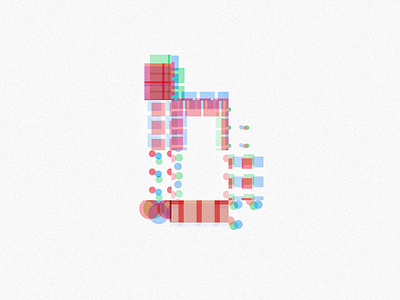 Procedural lowercase `b` 36 days of type lettering 36days-6 36daysoftype 36daysoftype-b affinity design design font generative generative art generative design illustration parametric processing type art typography