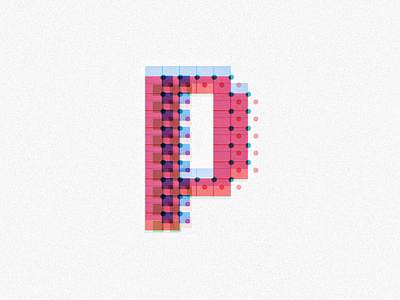 Procedural lowercase `p` 36days p 36daysoftype 36daysoftype06 designinspiration font generative generativeart generativedesign parametric parametricdesign procedural processing susankare type typedesign typeyeah typism typography vector