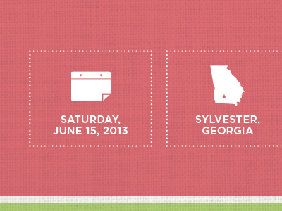 Save The Date boxes dots icons save the date texture wedding