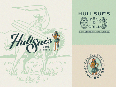 Huli Sue's Brand Identity and Secondary Marks