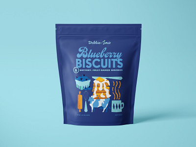 Blueberry Biscuit Packaging