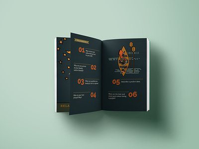 Campfire Questions Spread book design illustration outdoors publication
