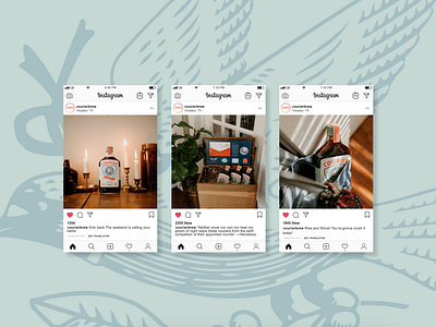 Courier Brew Social Instagram Sample