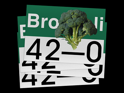 Broccoli black broccoli design experiment experimental experimental typography experiments filippos fragkogiannis graphic design green letters with purpose numbers print design sans serif studio filippos fragkogiannis typography typography design visual art visual communication visual design