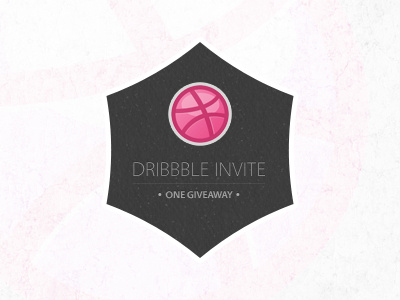 One Dribbble Invite ball dribbble giveaway invite