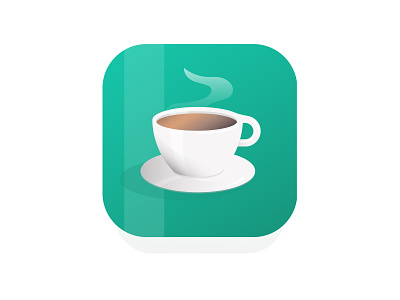 Coffee App Icon Design
