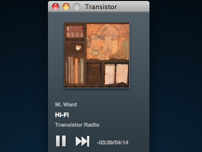 Transistor pandora app