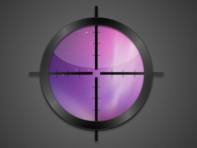 Crosshairs icon icon mac