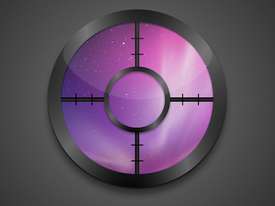 Crosshairs icon revision app icon mac