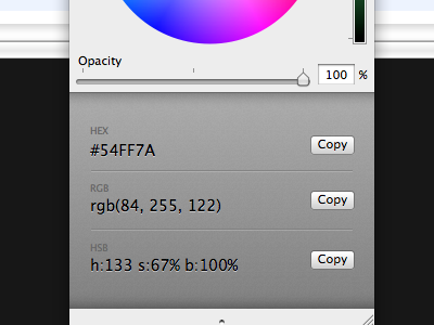 Hues color picker app mac