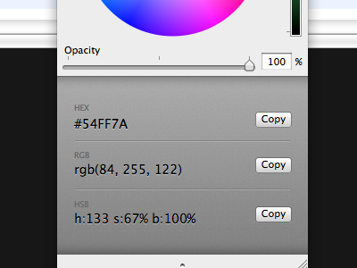 Hues color picker app