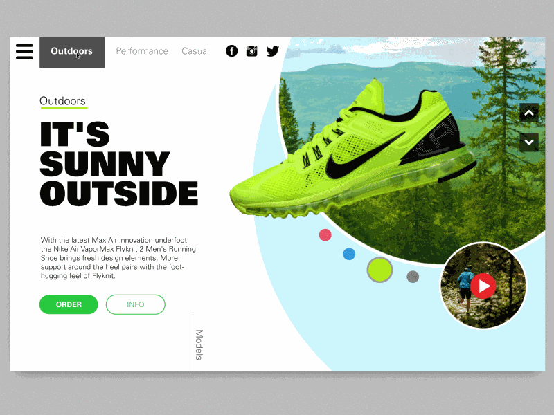 Nike Product Page