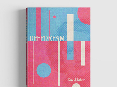"Deepdream" Book Cover Design book cover book design distressed graphic design illustration vintage