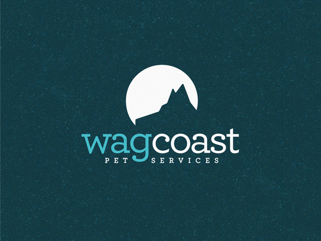 Wagcoast Pet Services Logo By Tristan Pratt On Dribbble