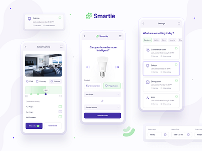 Smartie app concept design illustration interface ios mobile ui