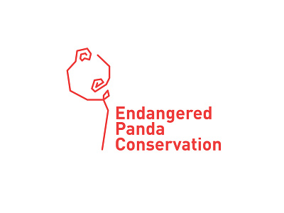 Endangered Panda Conservation | Daily Logo Challenge: Day 3 brand branding creative dailylogochallenge id identity logo mark system ugotdesign urbangodlewski