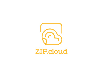 Zip Cloud | Daily Logo Challenge: Day 14