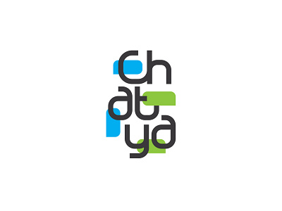 Chatya | Daily Logo Challenge: Day 39 brand branding creative dailylogo dailylogochallenge design icon id identity identity branding illustration illustrator lettering logo mark system typography ugotdesign urbangodlewski vector