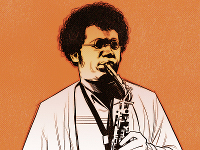 Anthony Braxton anthony braxton braxton illustration jazz music musician saxophone saxophonist