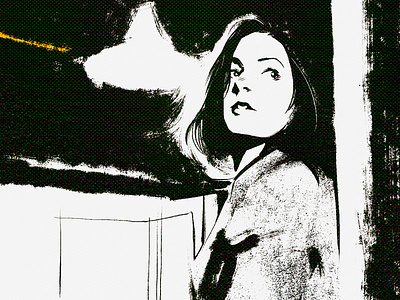 Inktober: Silence of the Lambs design drawing film horror illustration monochrome movie