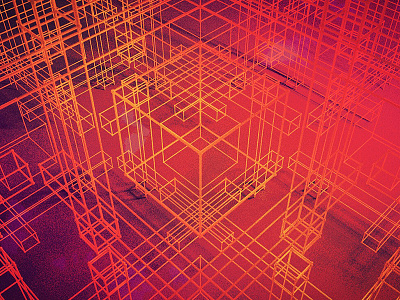 Geo 2 3d c4d cinema 4d cube geometry sacred geometry texture
