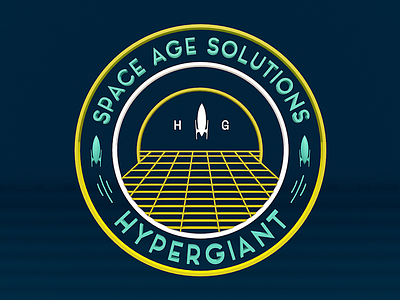 3D Space Age Solutions Crest