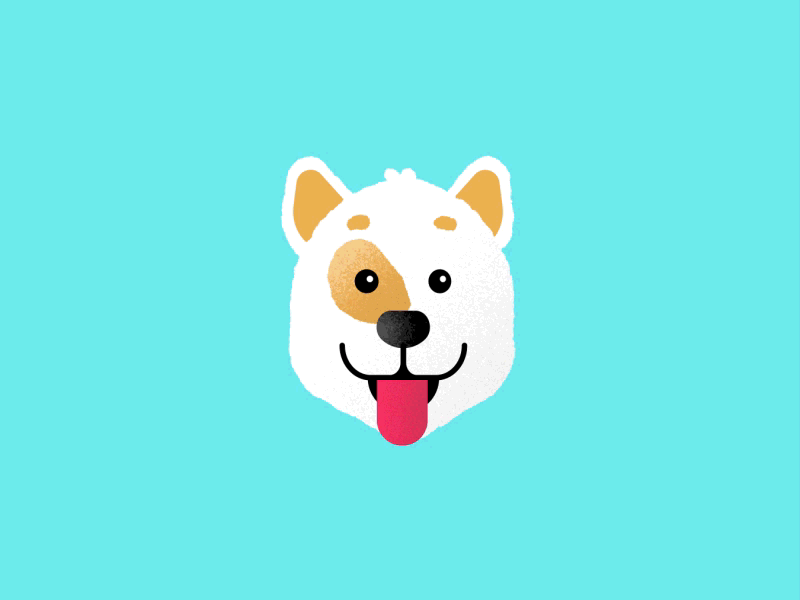 Just a puppy ae after animation cute design dog effects face puppy vector