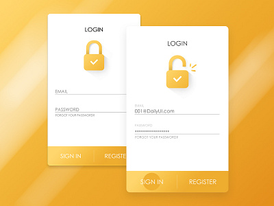 Daily UI #001 - Sign Up Form daily dailyui form login sign up ui